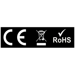 Etiquette CE ATEX RoHS