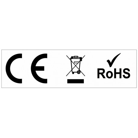 Autocollant CE ATEX RoHS