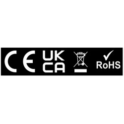 Autocollant CE ATEX RoHS UKCA
