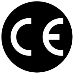 Etiquette CE rond