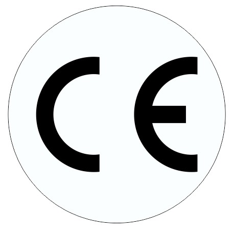 Autocollant CE rond