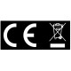 Etiquette DEEE et CE