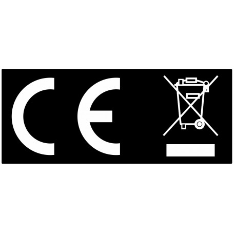 Etiquette DEEE et CE