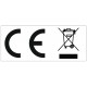 Autocollant DEEE et CE