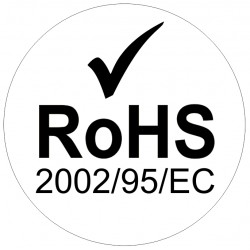 Autocollant RoHS 2002/95/EC