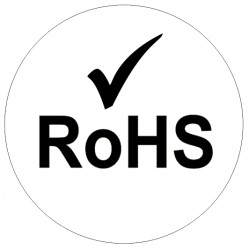 Etiquette RoHS Rond
