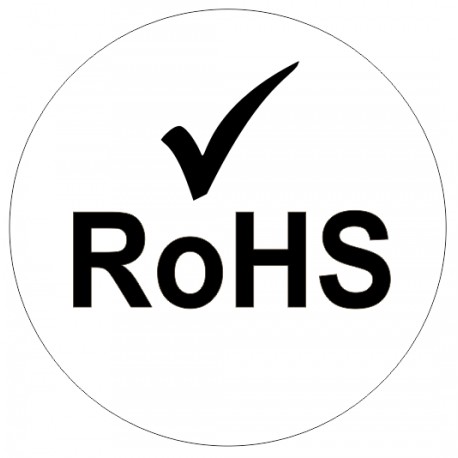 Etiquette RoHS Rond