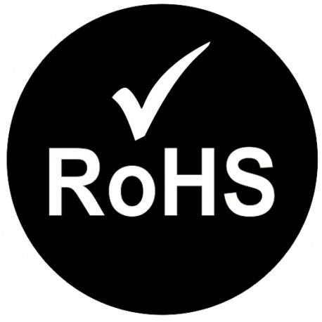 Autocollant RoHS Rond
