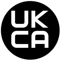 Autocollant UKCA rond