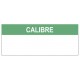 Autocollant calibré