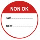Etiquette non ok + par + date