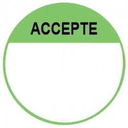 Pastille accepté