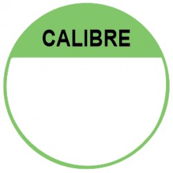 Pastille ronde calibré