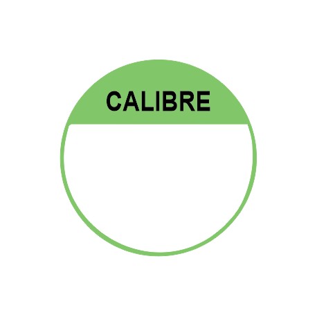 Pastille ronde calibré
