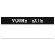 Pastille votre texte à personnaliser