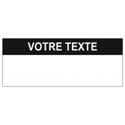 Pastille votre texte à personnaliser