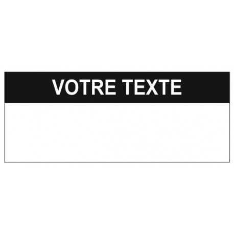 Pastille votre texte à personnaliser