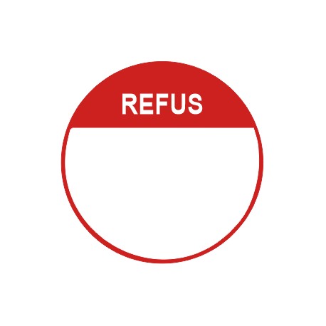 Autocollant refus