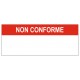 Etiquette non conforme