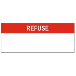 Autocollant refusé