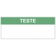 Autocollant teste