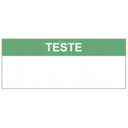 Autocollant teste