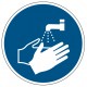 Panneau lavage obligatoire des mains – M011