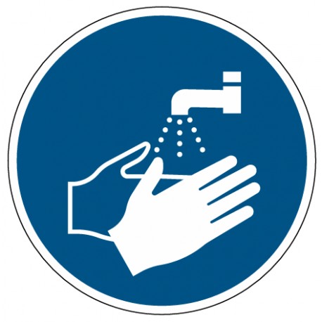 Panneau lavage obligatoire des mains – M011