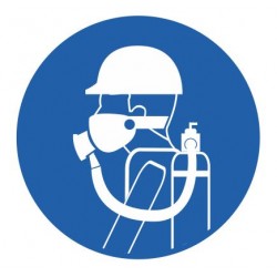 Panneau protection des voies respiratoires obligatoires