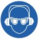 Panneau équipement antibruit et lunettes soudeurs obligatoiresvisière de protection obligatoires