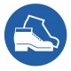 Panneau chaussures de sécurité obligatoires
