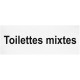 Toilettes mixtes