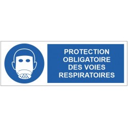 Autocollant Et Panneau Protection Obligatoire Des Voies Respiratoires