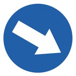 Panneau sens de circulation (REFD869)