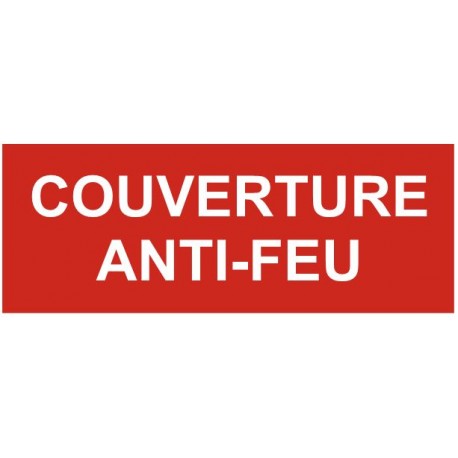 Panneau couverture anti-feu