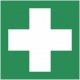 Autocollant Premiers secours E003