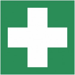 Autocollant Premiers secours E003