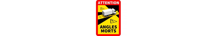 Autocollant angles morts